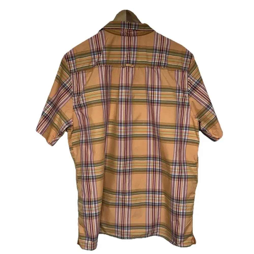 The North Face Shirt Men's XL Pacific Coast Button Down Quick Dry Short Sleeve